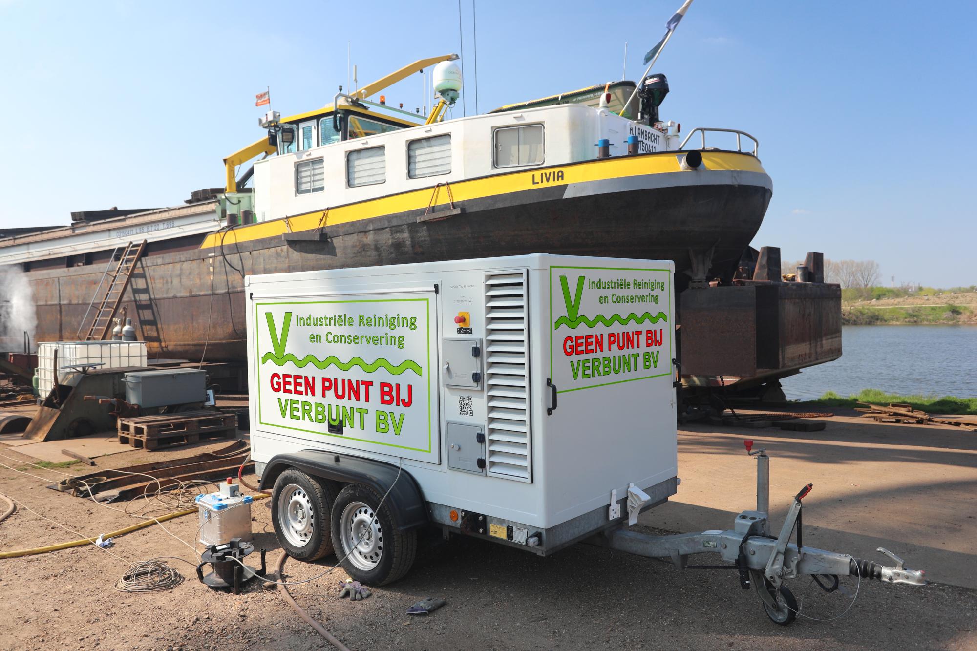 Conserveren onderwaterschip.